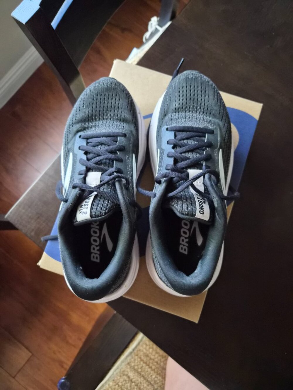 Brooks-Ghost Max 2 Running Shoe - Women's in Black/Pink - Picture 6 of 6